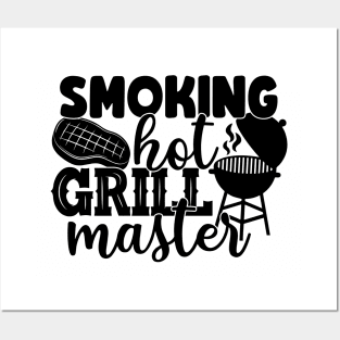 smoking hot grill master Posters and Art